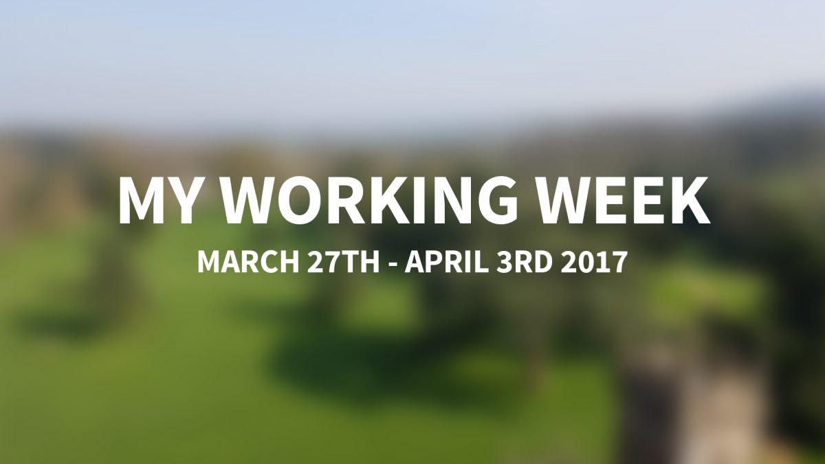 My Working Week #1 – The Top of the Tower